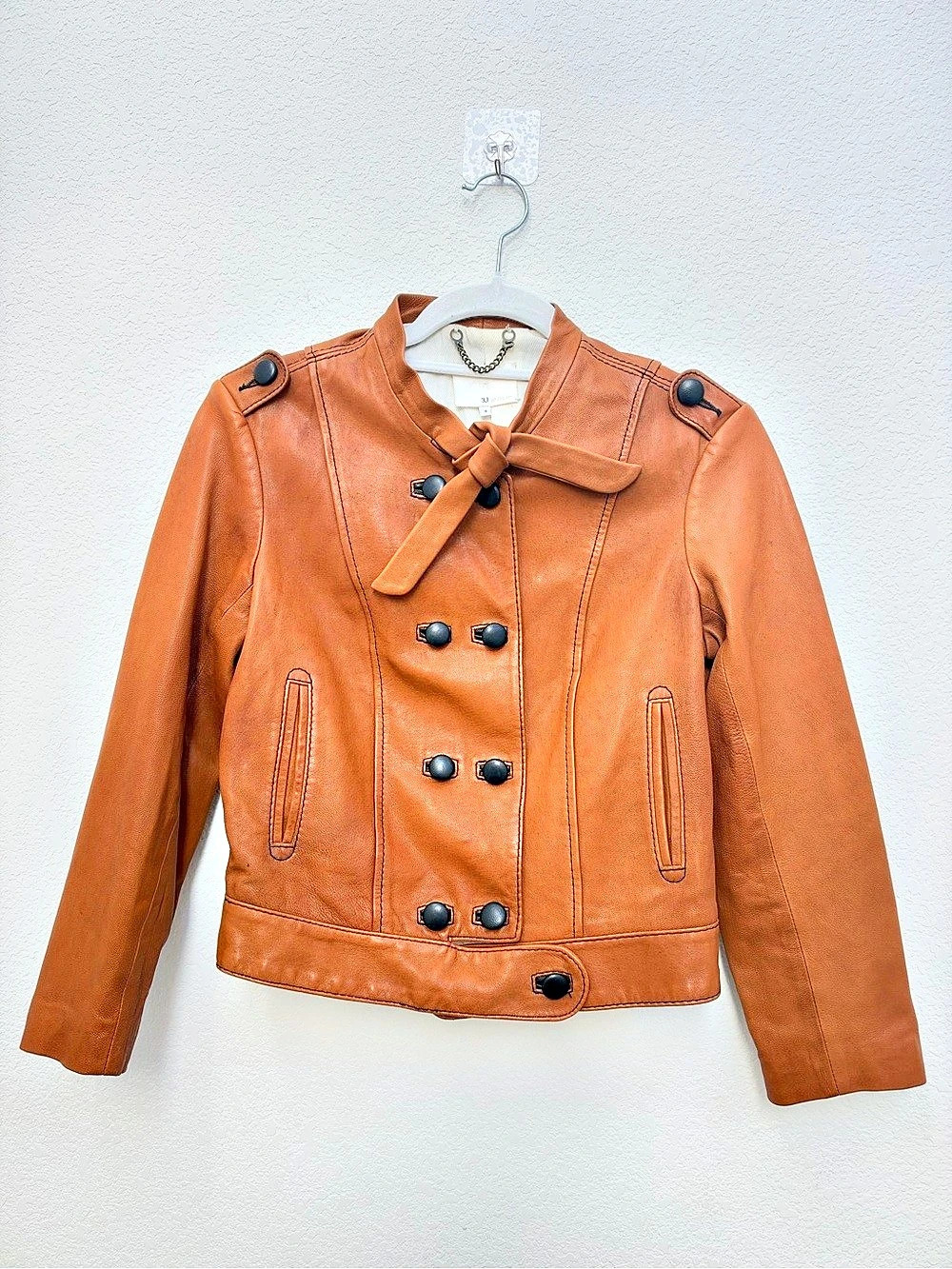 phillip lim 31 Phillip Lim leather jacket Leather Jacket Brown Size 4